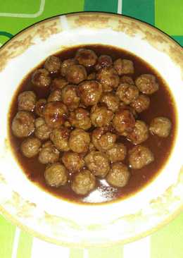 Semur Bola Daging Sapi