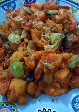 Sambal Goreng Kentang Udang Petai