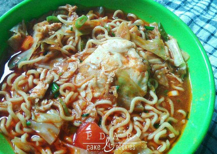 gambar untuk resep makanan Mie Telor Rebus