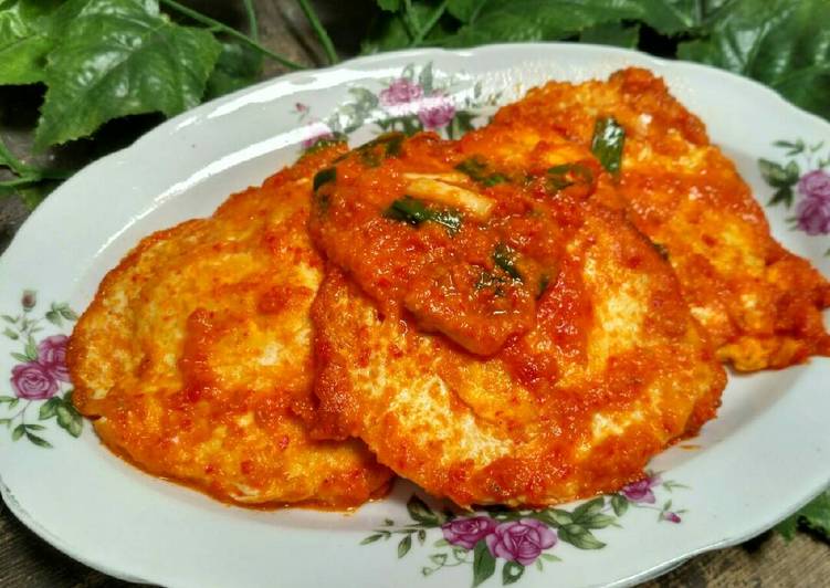 Resep Telor Ceplok Balado By iin