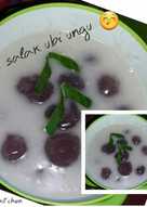 Kolak biji salak ungu