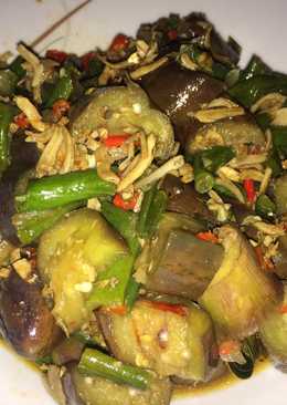 Tumis Terong Kacang Panjang Teri Medan