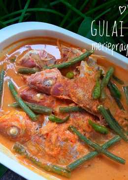 Gulai ikan kerapu kacang panjang