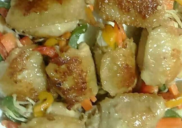 Resep Sayap ayam tanpa tulang isi sayuran - Raihana Sandhi