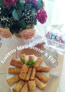 Lumpia mini sayur + ebi - resep emak ð enak ð