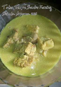 Tahu Tempe Bumbu Kuning