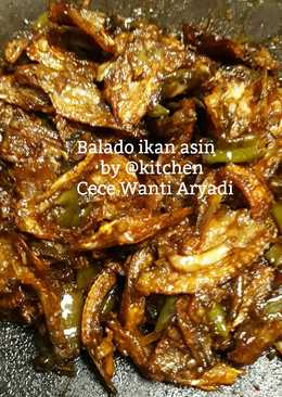 Balado ikan asin