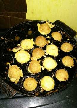 Kerak telor takoyaki