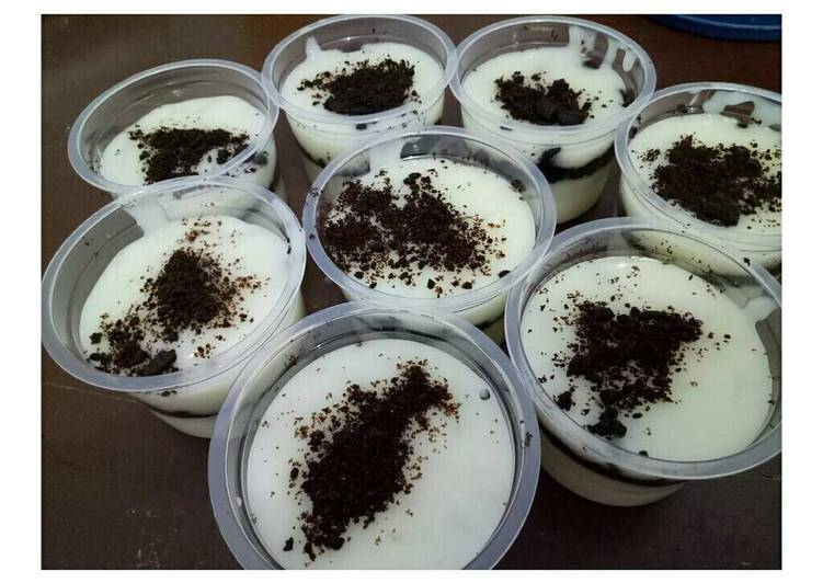 gambar untuk resep makanan Oreo cheesecake lumer