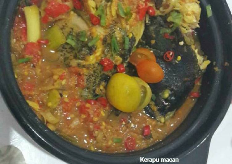 gambar untuk resep Kerapu asam pedas