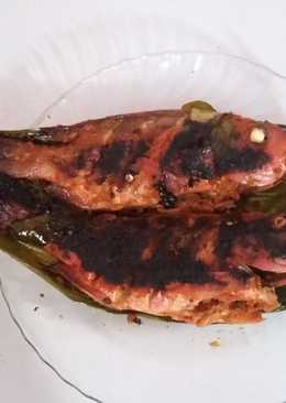 Ikan panggang kakap merah pedes hot ala akak sri agustini