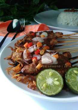 Sate Ayam Bumbu Kacang #PR_homemadestreetfood