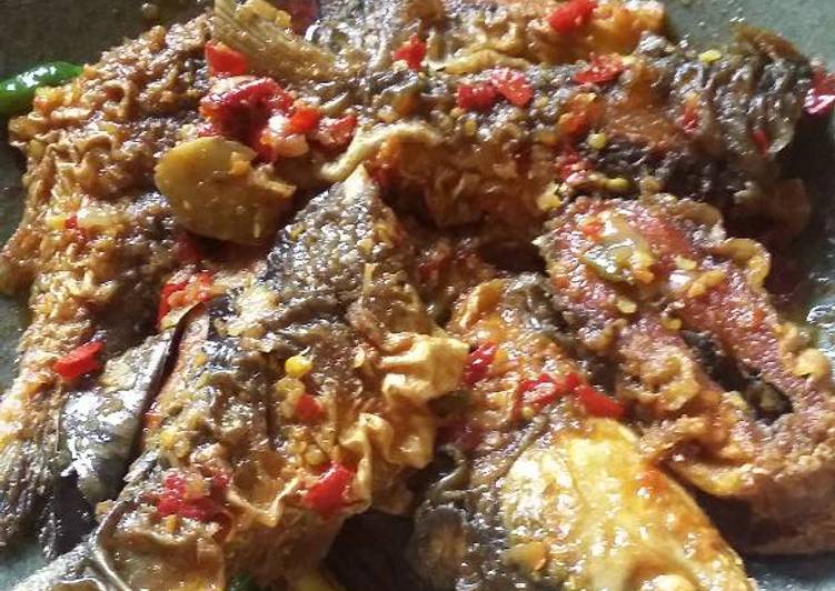 resep lengkap untuk Bandeng Bumbu Rujak