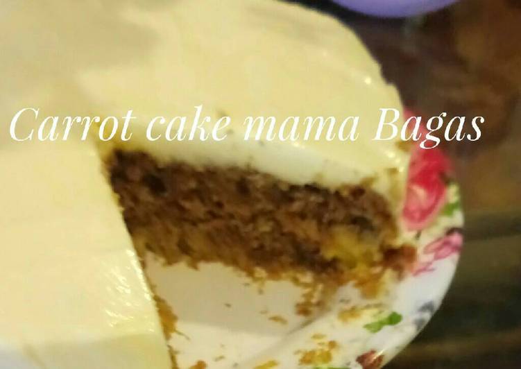 Resep Carrot cake Dari Mama Bagas
