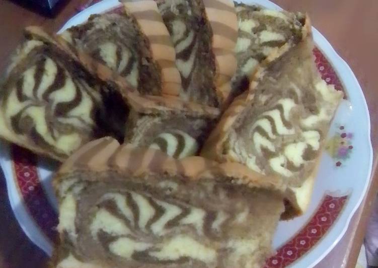 Resep Cake marmer metode all in one Dari Dapur Maya