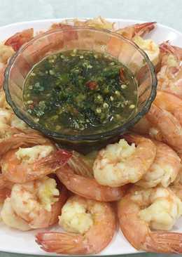 Udang Rebus Mentega + Cocolan ala Thailand