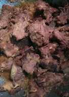Ungkep daging sapi empukk