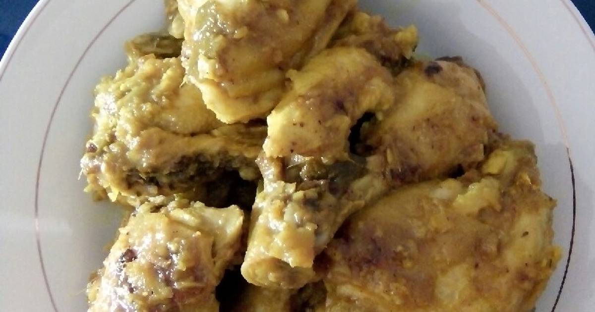 447 resep ayam ungkep bumbu kuning enak dan sederhana 