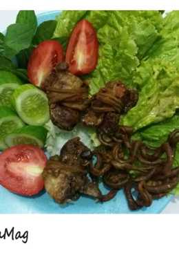 Ati Ampela Goreng bumbu ungkep