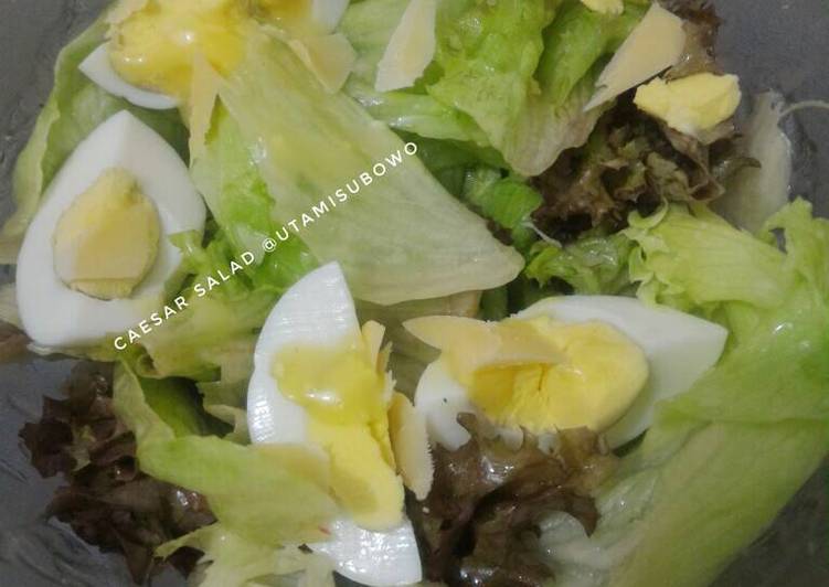 gambar untuk resep Caesar salad