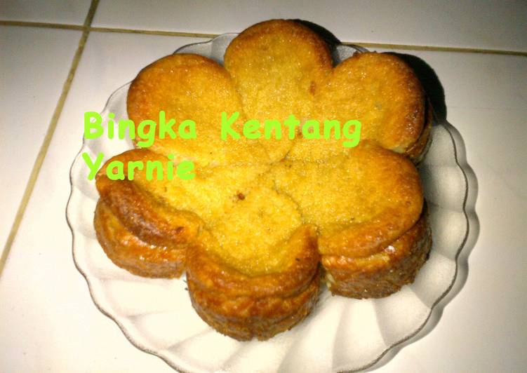 bahan dan cara membuat BingKa KenTang Jarwo alias Banjar Jowo