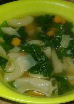 Sayur bening makaroni