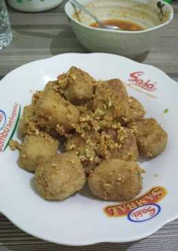 Tahu goreng cabai garam