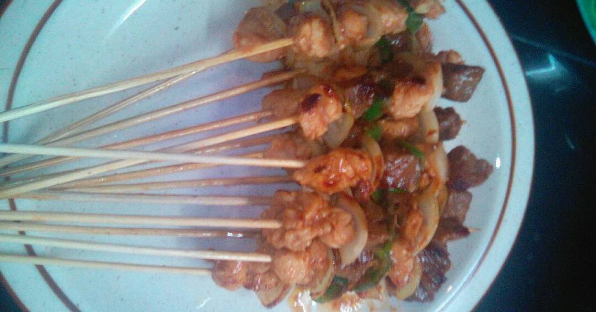 Sate bbq - 6 resep - Cookpad