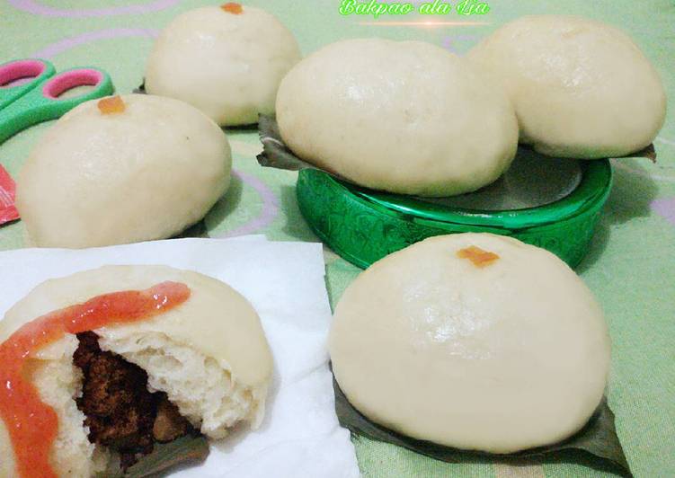 resep Bak pao murmer 3bahan dg 3jenis isi coklat,keju&abon