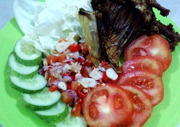 Bebek Goreng Sambal Matah recipe main photo