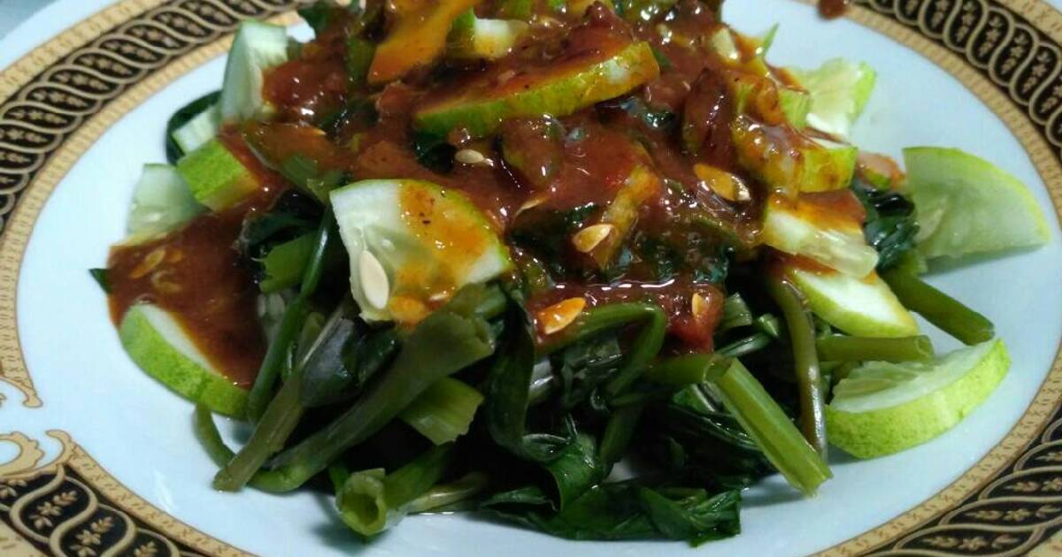 99 Resep Rujak Kangkung Enak Dan Sederhana Cookpad