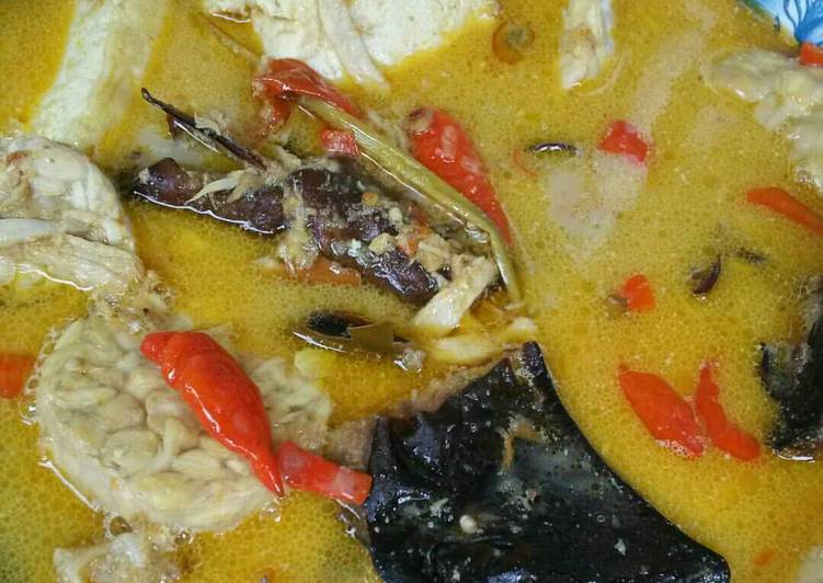 resep Mangut Pe Santan Pedas