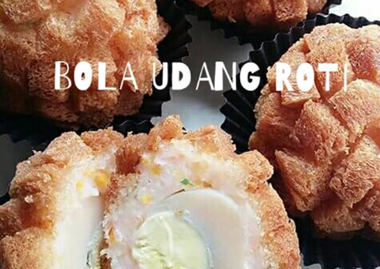 resep makanan Bola Udang Roti