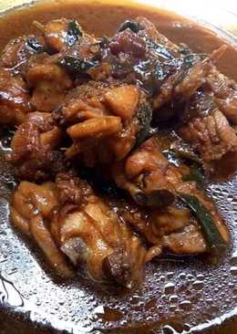 Semur ayam kecap bombay