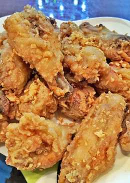 Garlic Chicken Wing with Permesan Cheesse