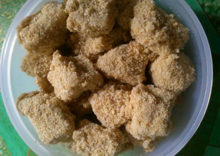 resep lengkap untuk Nugget ikan tenggiri