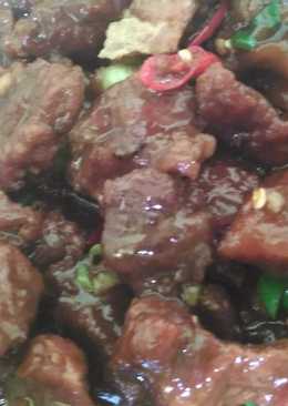 Daging sapi saos tiram