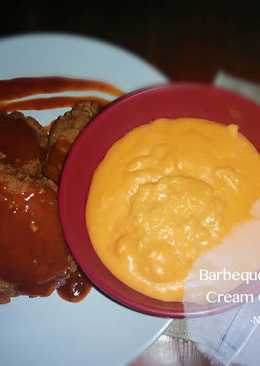 Ayam Barbeque Saus Krim Keju ala Richeese Factory