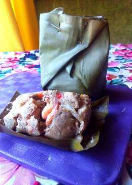 Bothok udang tempe gembus