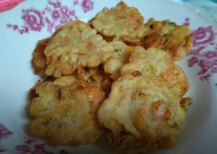 resep masakan Bakwan udang crunchy