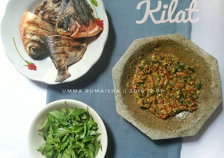 gambar untuk resep makanan Ikan Bakar Kilat Dabu-Dabu Rica