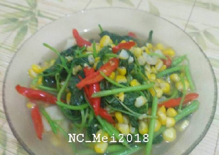 #1 Tumis Bayam Ceria