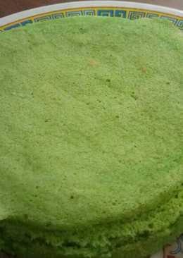 Bolu kukus hijau
