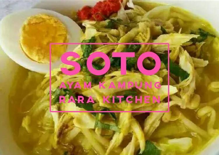 gambar untuk cara membuat Soto Ayam Kampung ala Rara