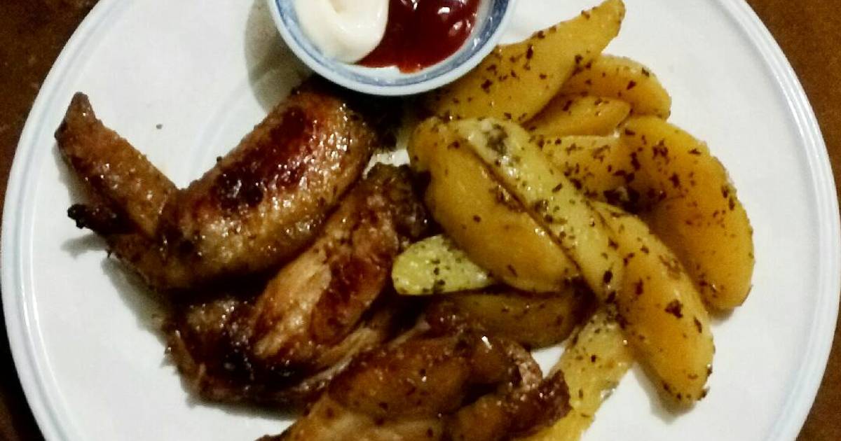 Resep Italian Chicken Wings ala Vita Ruriyani Romzah