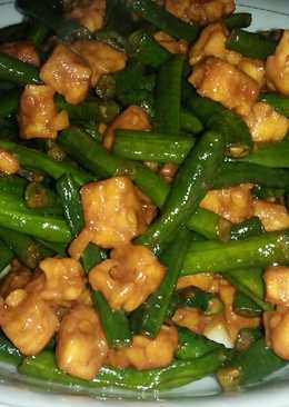 Kacang panjang tempe orak arik