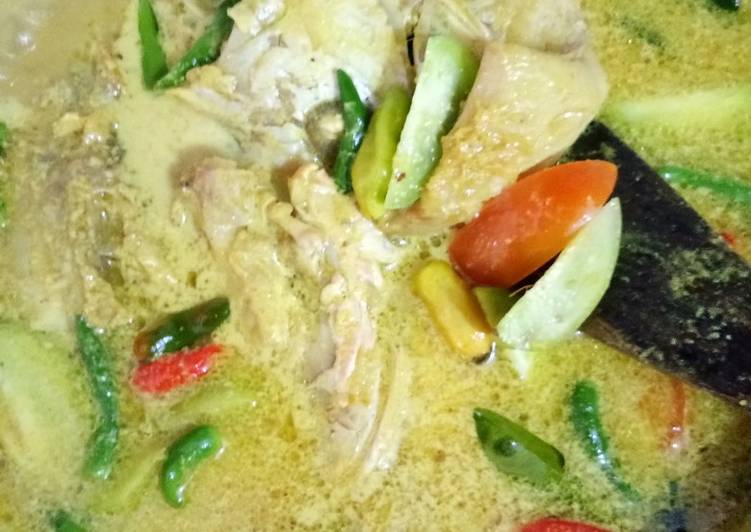 resep lengkap untuk Gulai Kepala Kakap