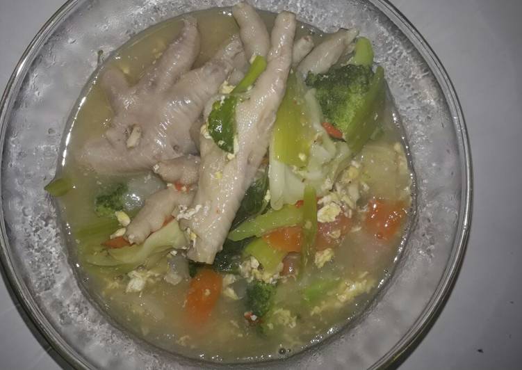 Seblak Ceker SayuranÃ°ÂÂÂ recipe main photo