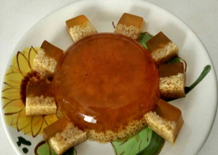 resep Puding Lumut Gula Merah