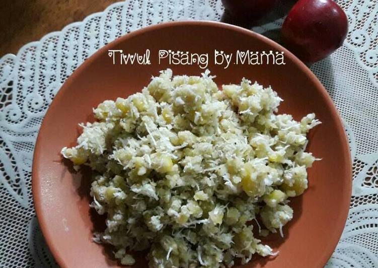 Tiwul Pisang recipe main photo